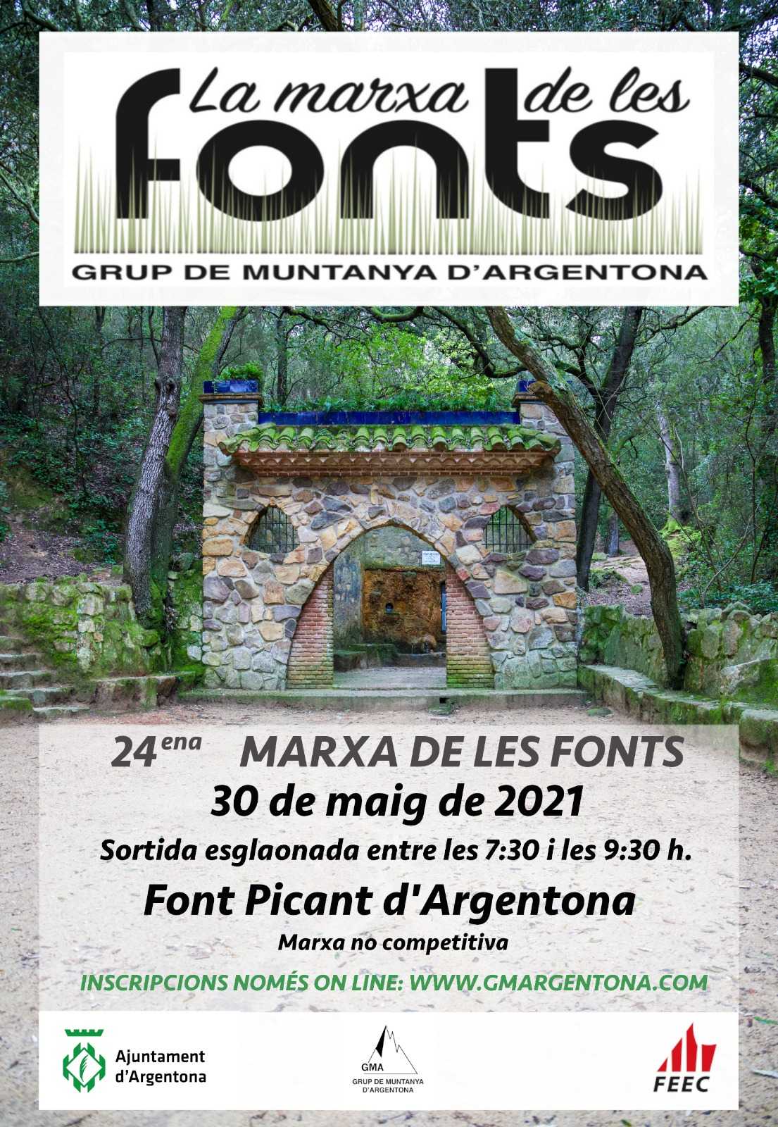 24 MARXA DE LES FONTS ARGENTONA 2021 - Register